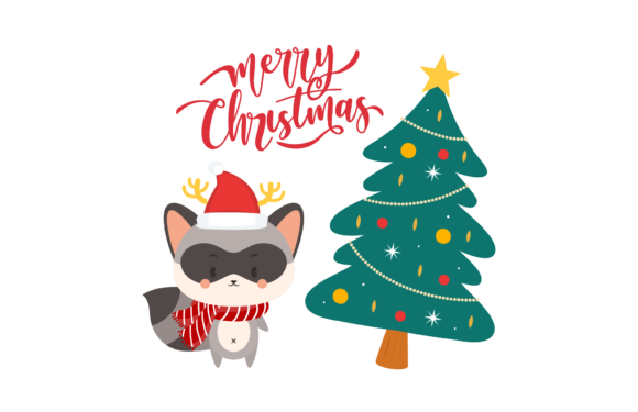 Christmas Fox Winter Celebration Illustration Review