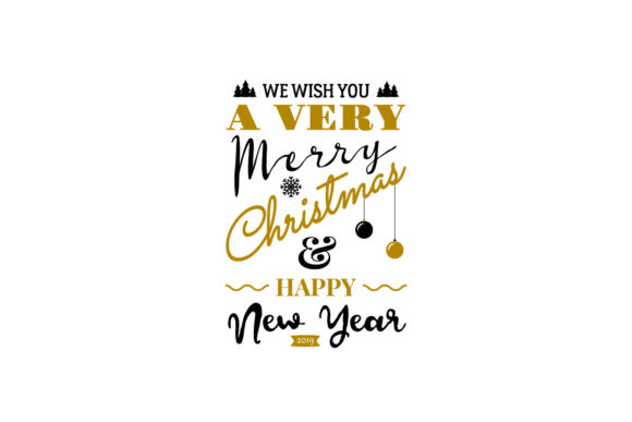 Christmas Greeting Card Illustration for Design Projects