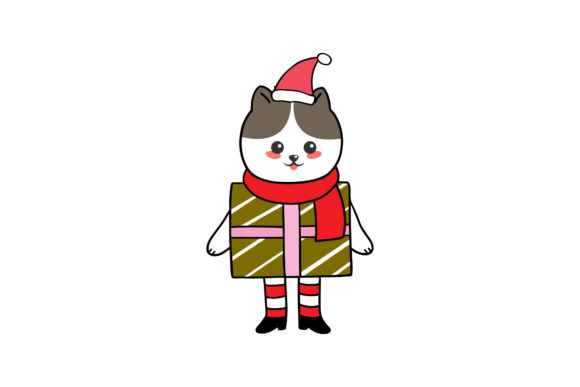 Christmas Mascot Illustration for Local Branding