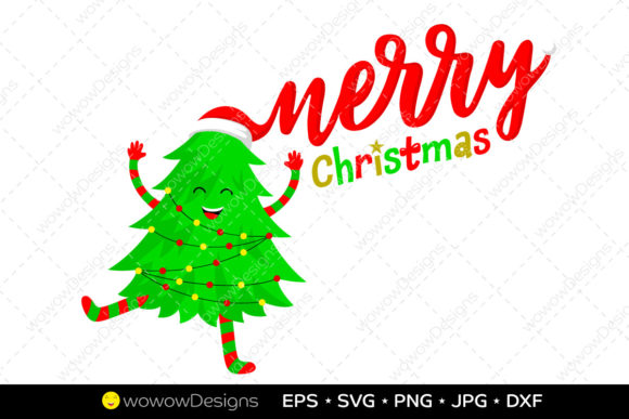 Cute Christmas Tree Cartoon Character Review